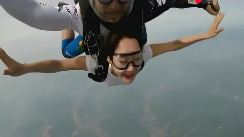 坐標韓國,韓國大妞兒,體驗高空跳傘 喜達峰跳傘飛行俱樂部